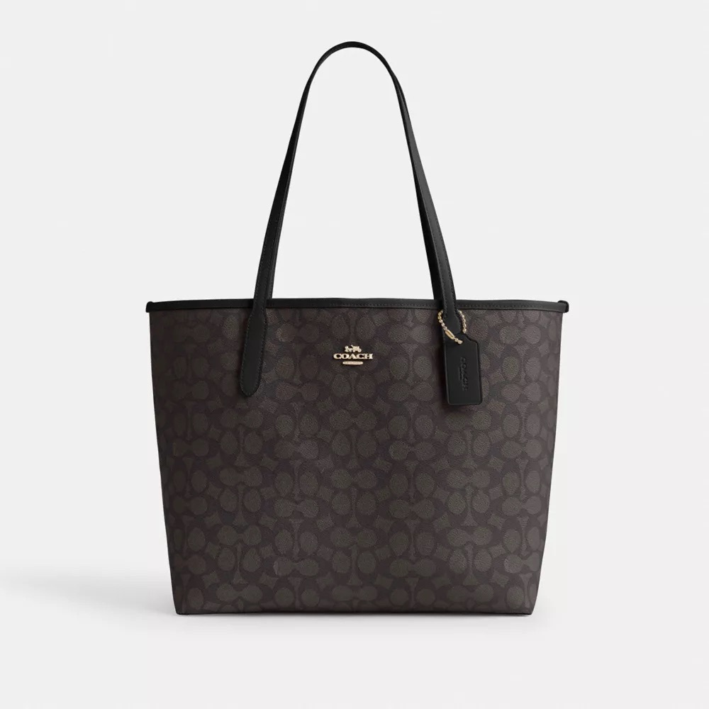 COACH Reversible City Tote Bag